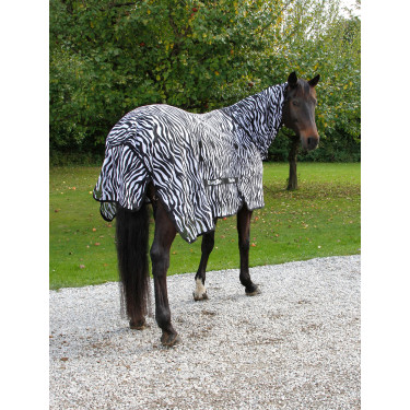 Couverture anti-mouche RugBe Zebra Covalliero Couverture anti-mouche RugBe Zebra Covalliero
