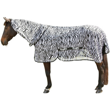 Couverture anti-mouche RugBe Zebra Covalliero Couverture anti-mouche RugBe Zebra Covalliero