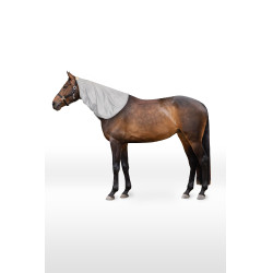 Couvre-cou d'extérieur Nevada Horze 600 deniers Gris brillant