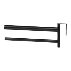 Porte-selle transportable double barre Horze Noir Porte-selle transportable double barre Horze Noir