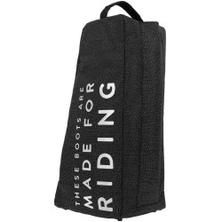 Sac à bottes Je t'aime Equithème Noir Sac à bottes Je t'aime Equithème Noir