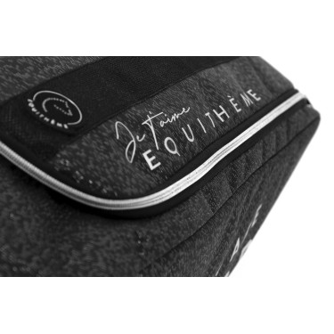 Sac à bottes Je t'aime Equithème Noir Sac à bottes Je t'aime Equithème Noir