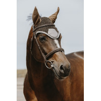 Bonnet chasse mouche Equithème Chic Marron