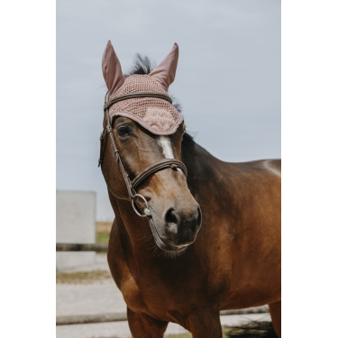 Bonnet chasse mouche Equithème Brocart Bonnet chasse mouche Equithème Brocart
