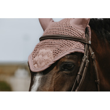 Bonnet chasse mouche Equithème Brocart Bonnet chasse mouche Equithème Brocart