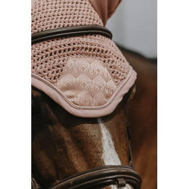 Bonnet chasse mouche Equithème Brocart Bonnet chasse mouche Equithème Brocart