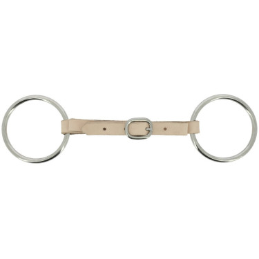 Mors en cuir Feeling avec gourmette Mors en cuir Feeling avec gourmette