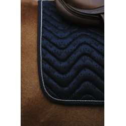 Tapis de selle Equithème Brocart Marine Bleu marine Tapis de selle Equithème Brocart Marine Bleu marine