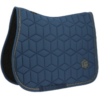 Tapis de selle Equithème Softhex Bleu pétrol