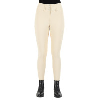 Pantalon d'équitation Euro-Star Aurelia Competition Grip Connect Full Beige