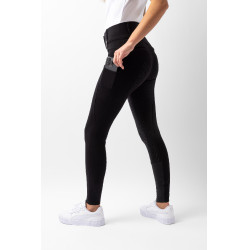 Pantalon fond intégral grip toutes saisons Horze Mira Noir