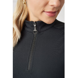 T-shirt Horze Karla technique femme Noir ancien modèle