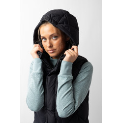 Doudoune longue sans manches rembourrée Gem B Vertigo Beauté noir Doudoune longue sans manches rembourrée Gem B Vertigo Beauté noir