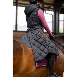 Doudoune longue sans manches rembourrée Gem B Vertigo Beauté noir Doudoune longue sans manches rembourrée Gem B Vertigo Beauté noir