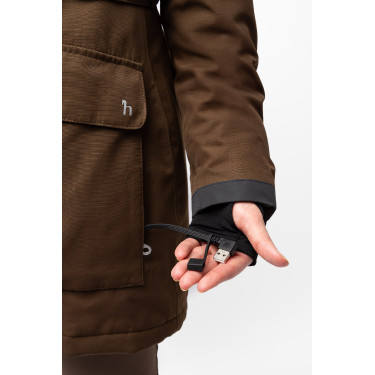 Doudoune chauffante longue Jadine Horze hiver Doudoune chauffante longue Jadine Horze hiver