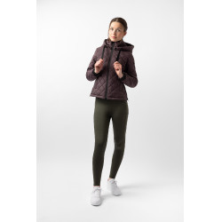 Doudoune femme Young Rider Imelda Horze Fudge / marron bordeaux Doudoune femme Young Rider Imelda Horze Fudge / marron bordeaux