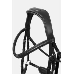 Filet bridon Nature Made Leisure Horze Noir Filet bridon Nature Made Leisure Horze Noir
