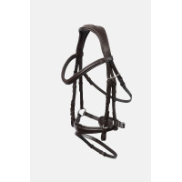 Filet bridon Nature Made Leisure Horze Noir Filet bridon Nature Made Leisure Horze Noir