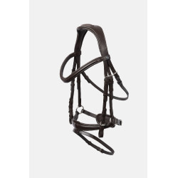 Filet bridon Nature Made Leisure Horze Marron expresso