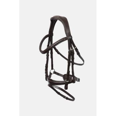 Filet bridon Nature Made Leisure Horze Marron expresso