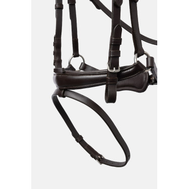 Filet bridon Nature Made Leisure Horze Marron expresso