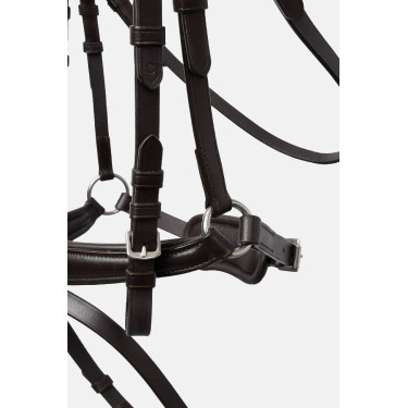 Filet bridon Nature Made Leisure Horze Marron expresso