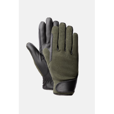 Gants d'équitation toutes saisons Young Rider Perla Horze Kambada / dragon vert foncé Kaki