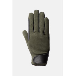 Gants d'équitation toutes saisons Young Rider Perla Horze Kambada / dragon vert foncé Kaki