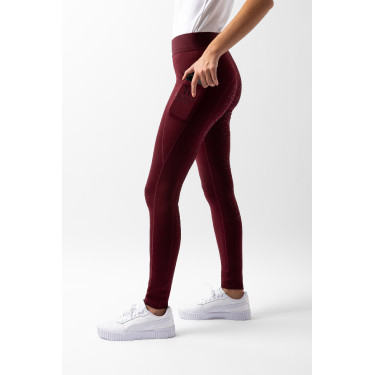 Legging Horze Maia fond intégral grip femme poche téléphone Legging Horze Maia fond intégral grip femme poche téléphone