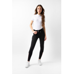 Pantalon Horze taille haute Young Rider Alena femme Beauté noir Pantalon Horze taille haute Young Rider Alena femme Beauté noir