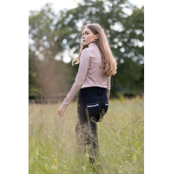 Pantalon Horze taille haute Young Rider Alena femme Beauté noir Pantalon Horze taille haute Young Rider Alena femme Beauté noir