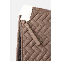 Tapis de selle de dressage Nature Made Leisure Horze Marron expresso Tapis de selle de dressage Nature Made Leisure Horze Marron expresso