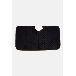 Tapis de selle de dressage Nature Made Leisure Horze Nuit des olives / vert olive Marron