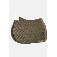 Tapis de selle Nature Made Leisure VS Horze Nuit des olives / vert olive