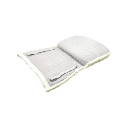 Amortisseur en Coton et Laine Polaire Synthétique Burioni