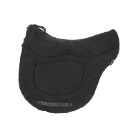 Tapis de selle d'endurance en polaire technique haute densité Burioni Noir