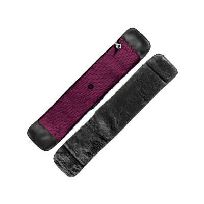 Protection de sangle en polaire haute densité Burioni Fuchsia