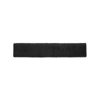 Couvre-sangle en peau de mouton synthétique Burioni Noir