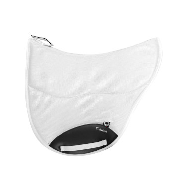 Tapis de selle d'endurance Ttech+Sympa Burioni Blanc