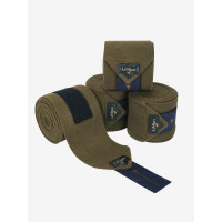 Bandes de polo poney LeMieux Alpine Marron