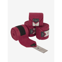 Bandes de polo poney LeMieux Ember Bordeaux