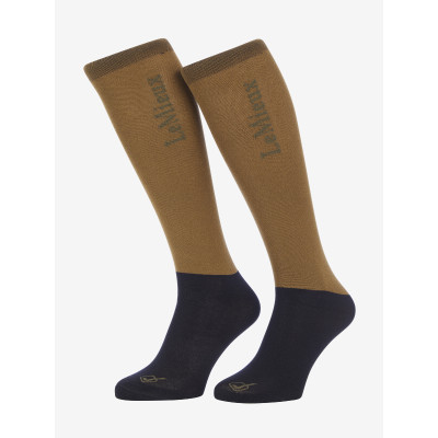 Chaussettes de concours LeMieux 2 paires Ginger