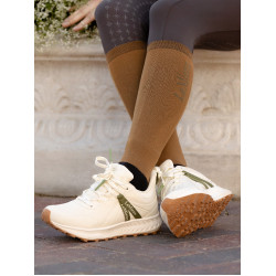 Chaussettes de concours LeMieux 2 paires Ginger Marron Chaussettes de concours LeMieux 2 paires Ginger Marron