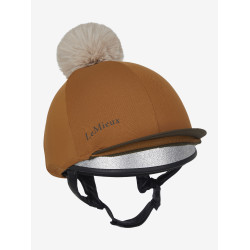 Toque My LeMieux pour casque Ginger Marron Toque My LeMieux pour casque Ginger Marron
