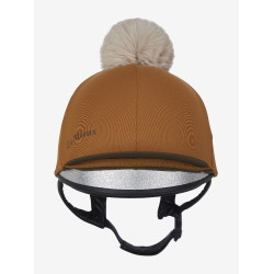 Toque My LeMieux pour casque Ginger Marron Toque My LeMieux pour casque Ginger Marron