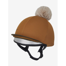 Toque My LeMieux pour casque Ginger Marron Toque My LeMieux pour casque Ginger Marron