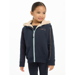 Sweat à capuche LeMieux Zip Through Mini Charlie Navy