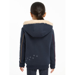 Sweat à capuche LeMieux Zip Through Mini Charlie Navy Bleu marine Sweat à capuche LeMieux Zip Through Mini Charlie Navy Bleu marine