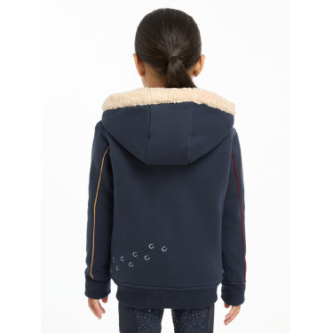 Sweat à capuche LeMieux Zip Through Mini Charlie Navy Sweat à capuche LeMieux Zip Through Mini Charlie Navy
