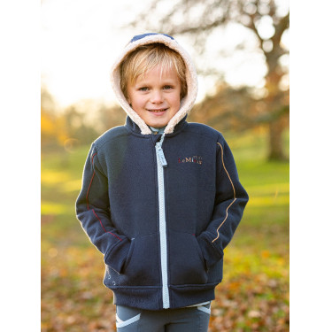 Sweat à capuche LeMieux Zip Through Mini Charlie Navy Sweat à capuche LeMieux Zip Through Mini Charlie Navy